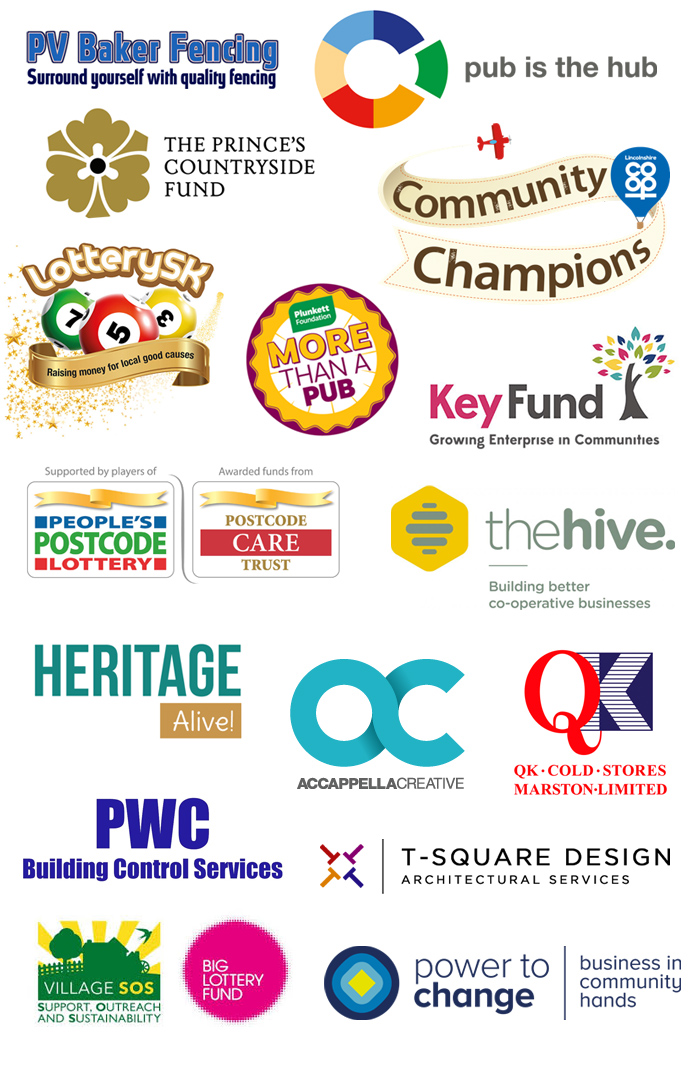 With Thanks to our Many contributors